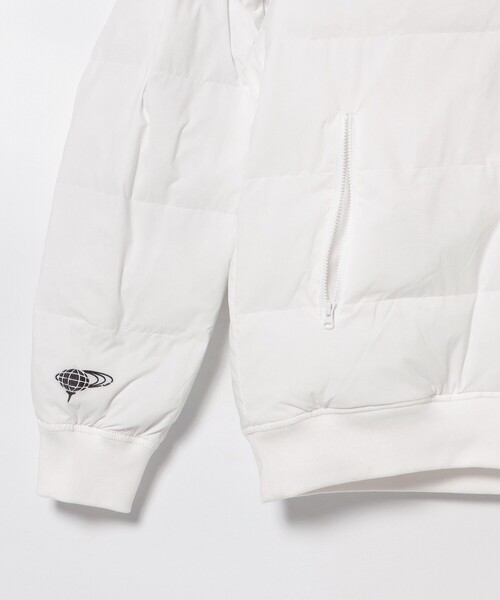 BEAMS GOLF（ビームスゴルフ）の「▲〈MEN〉ORANGE LABEL / レオフィール（Ｒ）裏フリース 中綿ブルゾン（ブルゾン・メンズ・ブラック/ホワイト・MEDIUM/LARGE/X-LARGE/SMALL）」の12枚目の写真
