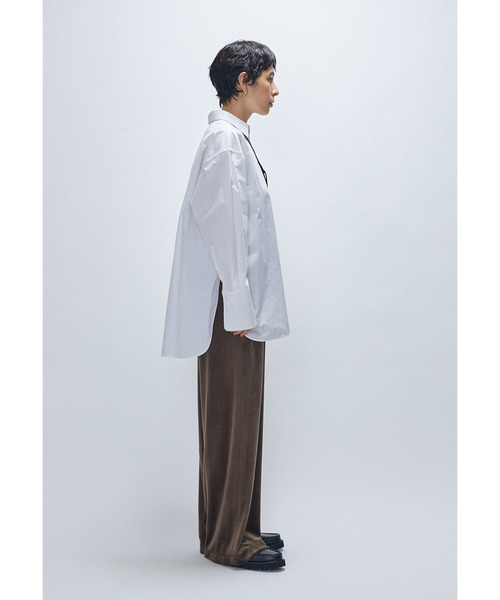 1er Arrondissement(プルミエアロンディスモン)の「ベロアワイドパンツ(その他パンツ・レディース・ブルー系その他3/モカ・38/36)」の12枚目の写真