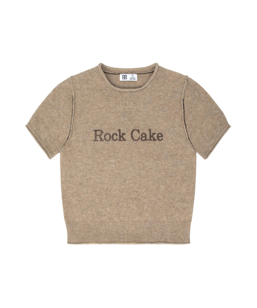 ROCKCAKE(ロックケーキ)の「ステッチラインラウンドニット - ベージュ(ニット/セーター・レディース・その他・SMALL)」の2枚目の写真