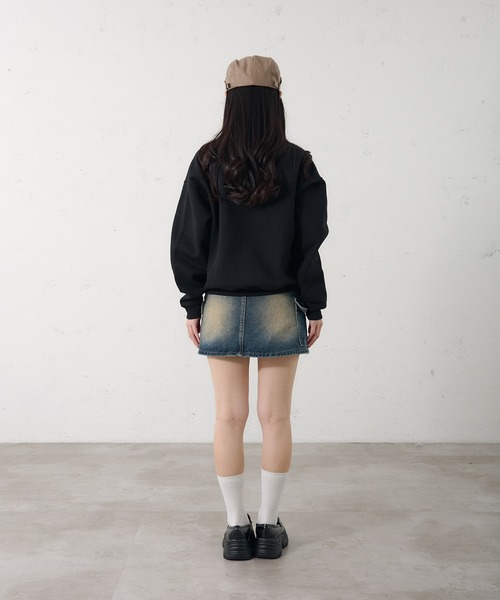 FCMM(エフシーエムエム)の「【日本限定】I LOVE FC SWEAT / アイラブFCスウェット(スウェット・レディース・ネイビー/グレー/ブラック・MEDIUM/SMALL)」の12枚目の写真