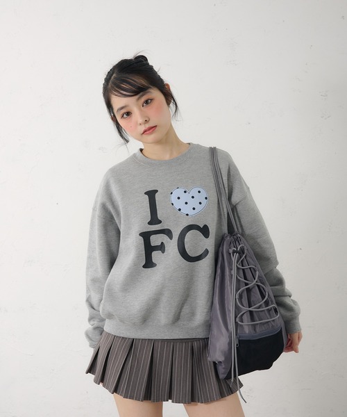 FCMM(エフシーエムエム)の「【日本限定】I LOVE FC SWEAT / アイラブFCスウェット(スウェット・レディース・ネイビー/グレー/ブラック・MEDIUM/SMALL)」の22枚目の写真