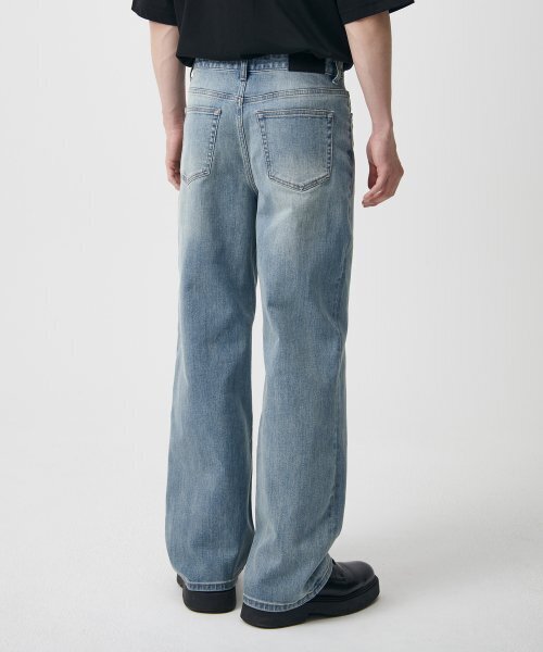 MUSINSA STANDARD（ムシンサスタンダード）の「KIPAS ワイドデニムパンツ [ライトインディゴ]（デニムパンツ・メンズ・その他・29/30/31/33/26/27/28/40/38/42/36/34/32）」の17枚目の写真
