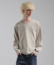Parts Lab.（パーツラボ）の「【Parts Lab.】Basic Cotton Long Sleeved Tee   ベーシックコットンロングスリーブTシャツ（Tシャツ/カットソー）」