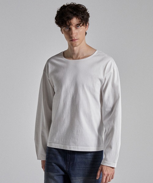 Parts Lab.】Basic Cotton Long Sleeved Tee / ベーシックコットン