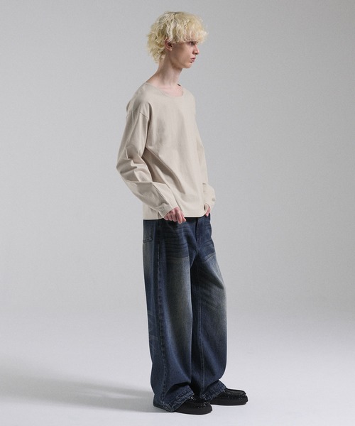 Parts Lab.】Basic Cotton Long Sleeved Tee / ベーシックコットン