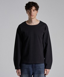 Parts Lab.（パーツラボ）の「【Parts Lab.】Basic Cotton Long Sleeved Tee   ベーシックコットンロングスリーブTシャツ（Tシャツ/カットソー）」