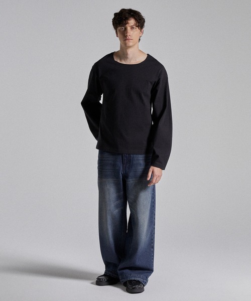 Parts Lab.】Basic Cotton Long Sleeved Tee / ベーシックコットン