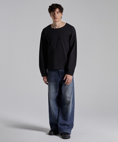 Parts Lab.】Basic Cotton Long Sleeved Tee / ベーシックコットン