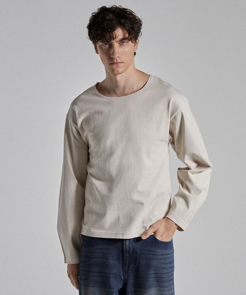 Parts Lab.】Basic Cotton Long Sleeved Tee / ベーシックコットン