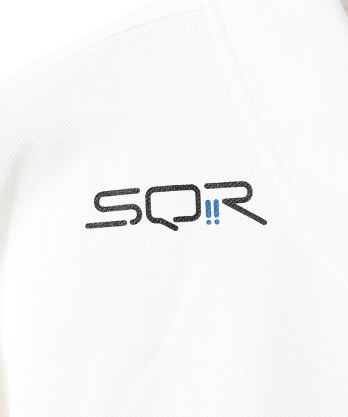 BEAMS GOLF(ビームスゴルフ)の「ORANGE LABEL / USシリーズ SQR ストレッチ ロングスリーブポロシャツ(吸水速乾・UVカット)(ポロシャツ・メンズ・ネイビー/ホワイト/ブラック・L/M/S/XL)」の8枚目の写真