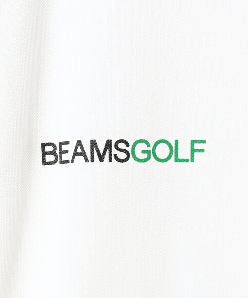 BEAMS GOLF(ビームスゴルフ)の「ORANGE LABEL / USシリーズ SQR ストレッチ ロングスリーブポロシャツ(吸水速乾・UVカット)(ポロシャツ・メンズ・ネイビー/ホワイト/ブラック・L/M/S/XL)」の11枚目の写真