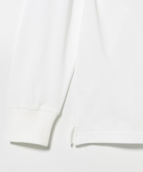 BEAMS GOLF(ビームスゴルフ)の「ORANGE LABEL / USシリーズ SQR ストレッチ ロングスリーブポロシャツ(吸水速乾・UVカット)(ポロシャツ・メンズ・ネイビー/ホワイト/ブラック・L/M/S/XL)」の15枚目の写真