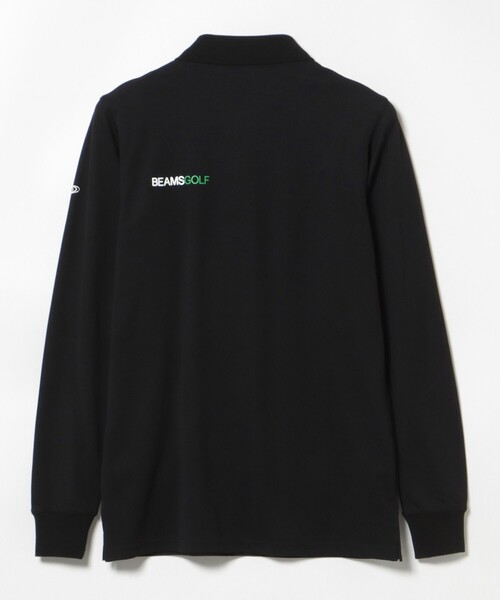 BEAMS GOLF(ビームスゴルフ)の「ORANGE LABEL / USシリーズ SQR ストレッチ ロングスリーブポロシャツ(吸水速乾・UVカット)(ポロシャツ・メンズ・ネイビー/ホワイト/ブラック・L/M/S/XL)」の19枚目の写真
