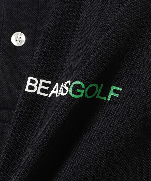 BEAMS GOLF(ビームスゴルフ)の「ORANGE LABEL / USシリーズ SQR ストレッチ ロングスリーブポロシャツ(吸水速乾・UVカット)(ポロシャツ・メンズ・ネイビー/ホワイト/ブラック・L/M/S/XL)」の20枚目の写真
