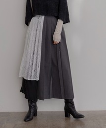 Eimee Law | プリーツレイヤード3TEXロングスカート(スカート)