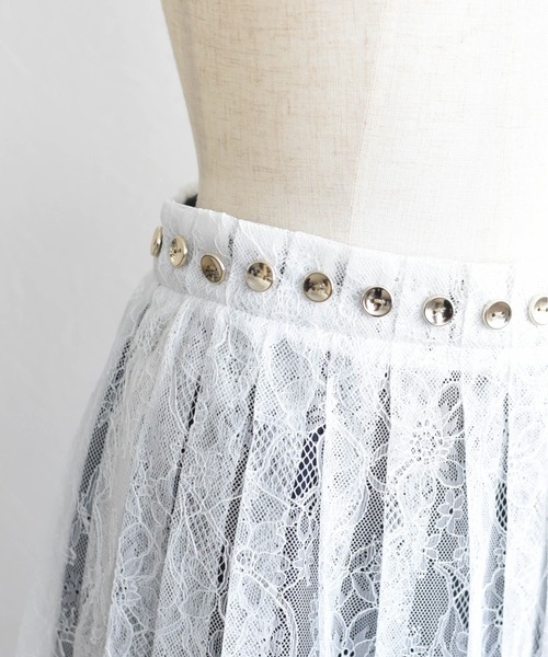 Eimee Law（エイミーロウ）の「プリーツレイヤード3TEXロングスカート（スカート・レディース・ブラウン/レッド/ダークグレー・MEDIUM）」の20枚目の写真