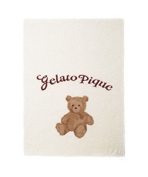 セール】【Sleep】【HOLIDAY】 スノーベア ジャガードマルチカバー