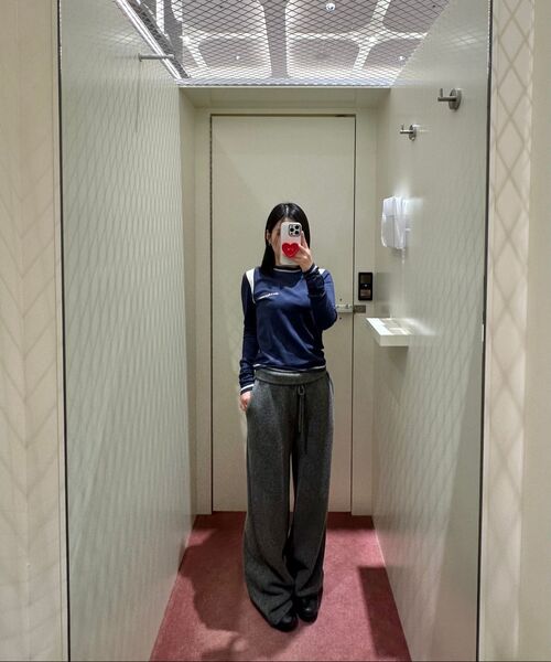 Rest&Recreation(レストアンドレクリエーション)の「COLORATION TOP - NAVY(Tシャツ/カットソー・レディース・その他・ONE)」の5枚目の写真