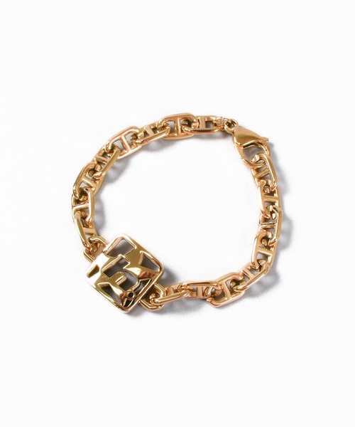 HUF(ハフ)の「【C-HUF2】【HUF/ハフ】H STAR BRACELET AC01011(ブレスレット・メンズ・ゴールド・L/XL/S/M)」の2枚目の写真