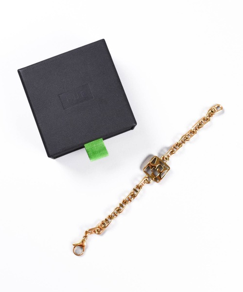 HUF(ハフ)の「【C-HUF2】【HUF/ハフ】H STAR BRACELET AC01011(ブレスレット・メンズ・ゴールド・L/XL/S/M)」の8枚目の写真