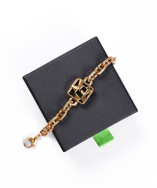 HUF(ハフ)の「【C-HUF2】【HUF/ハフ】H STAR BRACELET AC01011(ブレスレット・メンズ・ゴールド・L/XL/S/M)」の9枚目の写真