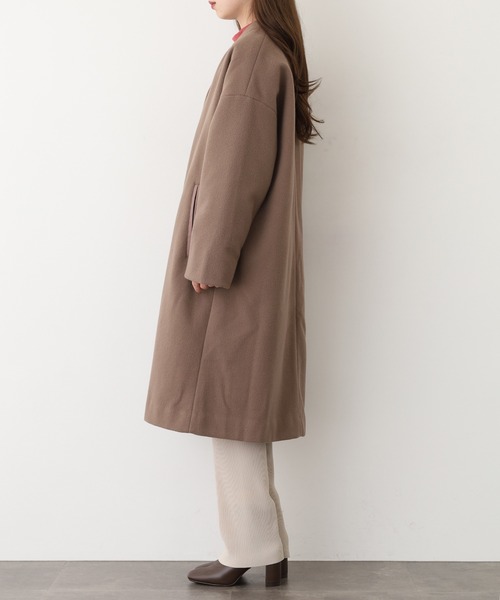 EGLANTINE(エグランティーヌ)の「EGLANTINE ダウンコート(ダウンジャケット/コート・レディース・シルバーグレー・40)」の3枚目の写真