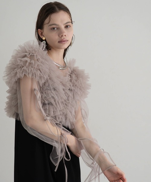 atlo（アトロ）の「オールインワン パンツドレス 結婚式 二次会&ワイドパンツ ボレロ スリット シアートップス 大きいサイズ フォーマル ロング丈 オケージョンドレス お呼ばれ 同窓会 成人式（パンツドレス・レディース・ブラック/ピンクベージュ/グレー/ベージュ・M/L/XL/XXL/4L/SS/5L）」の15枚目の写真