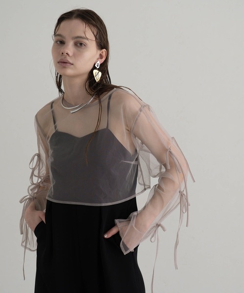 atlo（アトロ）の「オールインワン パンツドレス 結婚式 二次会&ワイドパンツ ボレロ スリット シアートップス 大きいサイズ フォーマル ロング丈 オケージョンドレス お呼ばれ 同窓会 成人式（パンツドレス・レディース・ブラック/ピンクベージュ/グレー/ベージュ・M/L/XL/XXL/4L/SS/5L）」の13枚目の写真