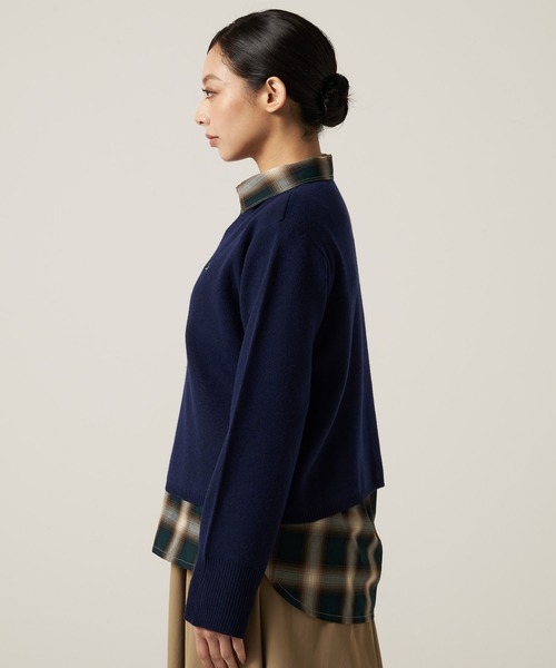 Eddie Bauer(エディーバウアー)の「フェイバリット セーター(ニット/セーター・レディース・グレー/オレンジ/ネイビー・XL/L/M/S)」の10枚目の写真