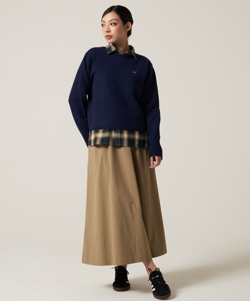 Eddie Bauer(エディーバウアー)の「フェイバリット セーター(ニット/セーター・レディース・グレー/オレンジ/ネイビー・XL/L/M/S)」の5枚目の写真