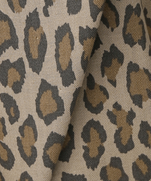 今季ジャーナルスタンダードラックス　レオパード柄　ツイルサルエルパンツ ツイル サルエルパンツ（その他パンツ）｜JOURNAL STANDARD LUXE