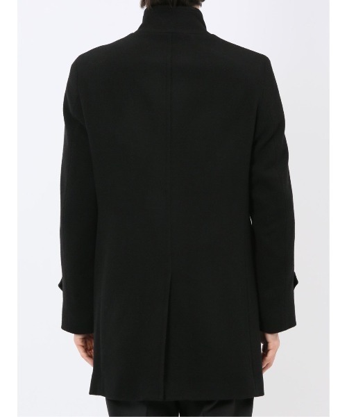 セール】【尾州 ウール混】m.f.エディトリアルメンズ スタンドカラー