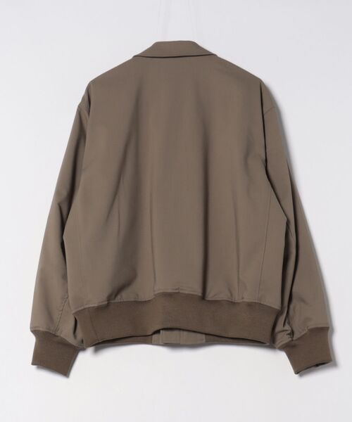 FACTOTUM（ファクトタム）の「【FACTOTUM】 Serge Flight Jacket（ミリタリージャケット・メンズ・ブラック/カーキ・46/48）」の3枚目の写真
