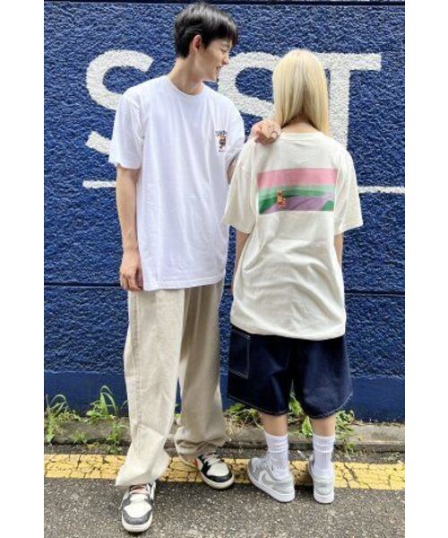 CREAM SODA LAB(クリームソーダラボ)の「LABキャンピングクラブ スモールロゴ 半袖Tシャツ ホワイト(Tシャツ/カットソー・メンズ・その他・LARGE/MEDIUM/X-LARGE/XX-LARGE)」の13枚目の写真