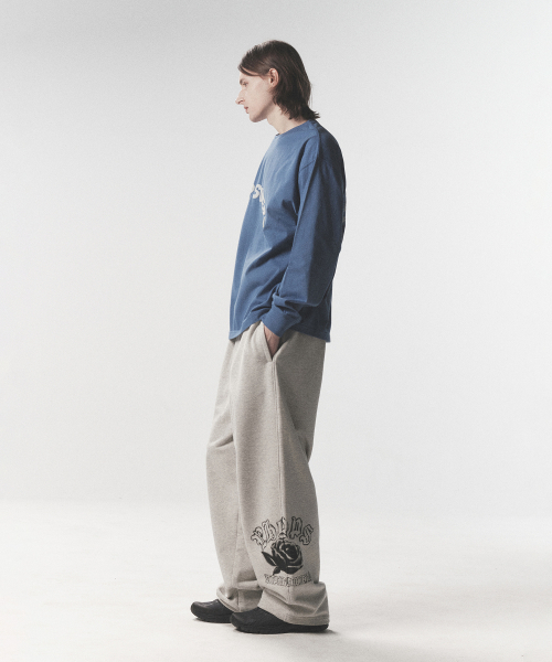 PHYSICAL DEPARTMENT(フィジカル デパートメント)の「スプレーローズスウェットパンツ_グレー(スウェットパンツ・レディース・その他・SMALL/MEDIUM/LARGE/X-LARGE)」の11枚目の写真