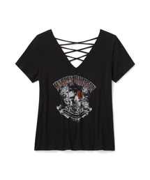ブリング ショートスリーブ レースバック Tシャツ - H-D(R)アフターライフ