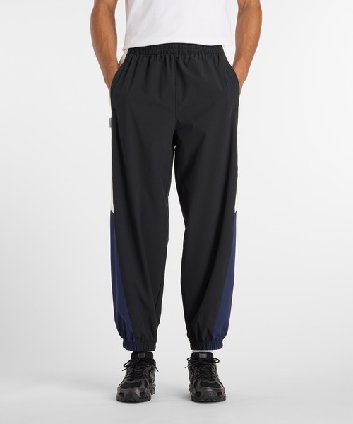 NEW BALANCE（ニューバランス）の「ウーブンジョガーパンツ（スウェットパンツ・メンズ・ライトグレー/ブラック・SMALL/MEDIUM/LARGE/X-LARGE/XX-LARGE）」の2枚目の写真
