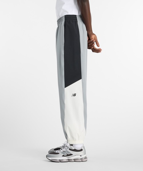 NEW BALANCE（ニューバランス）の「ウーブンジョガーパンツ（スウェットパンツ・メンズ・ライトグレー/ブラック・SMALL/MEDIUM/LARGE/X-LARGE/XX-LARGE）」の4枚目の写真