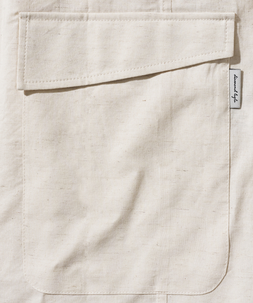 Diamond Layla(ダイアモンドレイラ)の「Sandlight Linen Blazer Jacket J33 Beige(テーラードジャケット・レディース・その他・MEDIUM/LARGE/X-LARGE)」の5枚目の写真