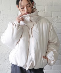 mili an deni（ミリアンデニ）の「袖ボリュームショート中綿ジャケット（ダウンジャケット/コート・レディース）」