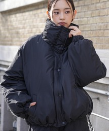 mili an deni（ミリアンデニ）の「袖ボリュームショート中綿ジャケット（ダウンジャケット/コート）」