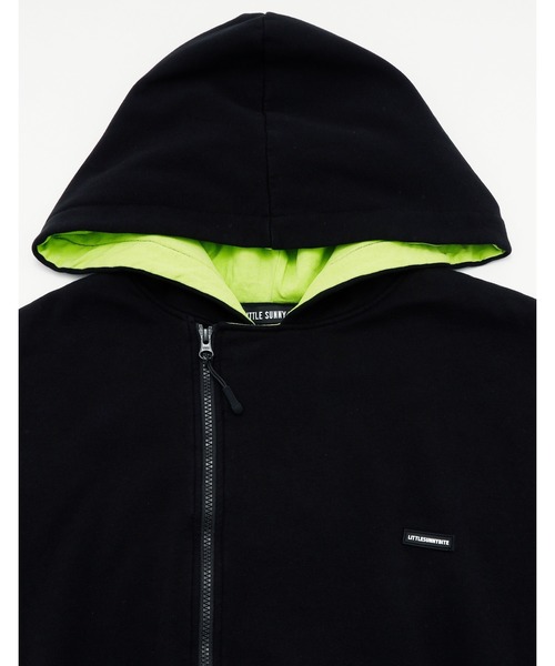 Little sunny bite(リトルサニーバイト)の「【Little Sunny Bite】pockets hoodie(パーカー・レディース・グリーン/ブラック/ピンク・MEDIUM/SMALL)」の5枚目の写真