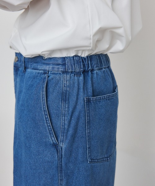 MILITARY（ミリタリー）の「【SETUP7】Pressed Washed Denim Trousers KKP　/　プレスドウォッシュデニムトラウザー（デニムパンツ・メンズ・ブラック系その他2/ネイビー系2/ネイビー系1/ブラック系1・M/L）」の20枚目の写真