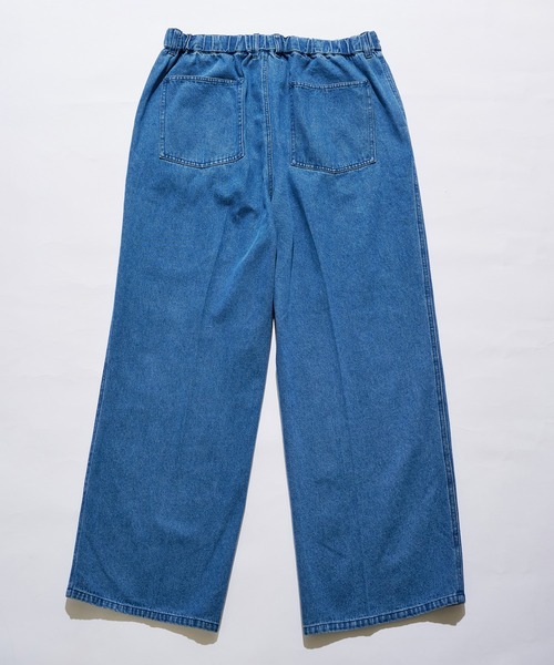 MILITARY（ミリタリー）の「【SETUP7】Pressed Washed Denim Trousers KKP　/　プレスドウォッシュデニムトラウザー（デニムパンツ・メンズ・ブラック系その他2/ネイビー系2/ネイビー系1/ブラック系1・M/L）」の17枚目の写真