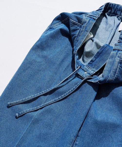 MILITARY（ミリタリー）の「【SETUP7】Pressed Washed Denim Trousers KKP　/　プレスドウォッシュデニムトラウザー（デニムパンツ・メンズ・ブラック系その他2/ネイビー系2/ネイビー系1/ブラック系1・M/L）」の15枚目の写真