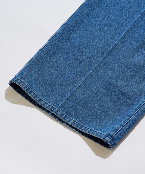 MILITARY（ミリタリー）の「【SETUP7】Pressed Washed Denim Trousers KKP　/　プレスドウォッシュデニムトラウザー（デニムパンツ・メンズ・ブラック系その他2/ネイビー系2/ネイビー系1/ブラック系1・M/L）」の12枚目の写真