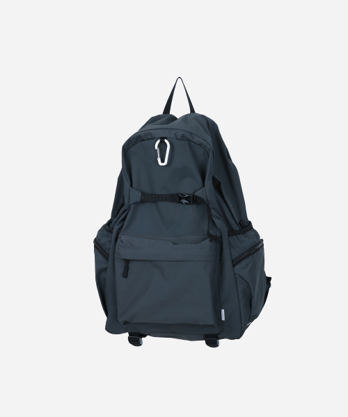 JENNER（ジェンナー）の「ライトリサイクルナイロンバックパック_ミディアム [ダークシアン]（バックパック/リュック・レディース・その他・FREE）」の2枚目の写真
