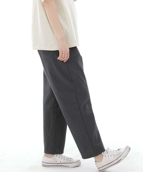 SAINTCREW（セントクルー）の「ワイドアンクルドロップパーティグパンツ WAF-319 ダークグレー（その他パンツ・レディース・その他・MEDIUM/LARGE/X-LARGE）」の6枚目の写真