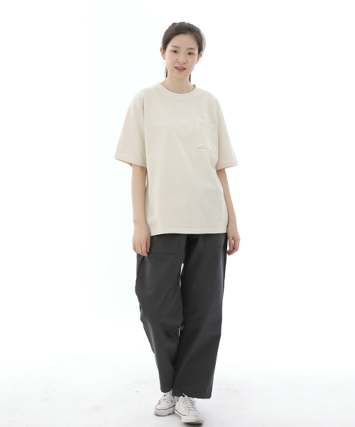 SAINTCREW（セントクルー）の「ワイドアンクルドロップパーティグパンツ WAF-319 ダークグレー（その他パンツ・レディース・その他・MEDIUM/LARGE/X-LARGE）」の7枚目の写真