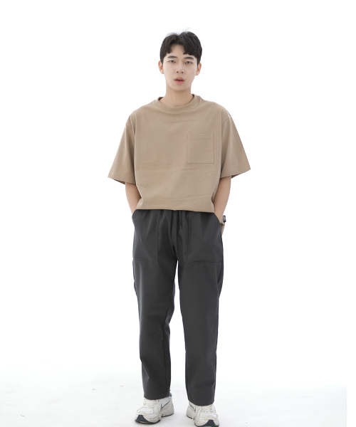 SAINTCREW（セントクルー）の「ワイドアンクルドロップパーティグパンツ WAF-319 ダークグレー（その他パンツ・レディース・その他・MEDIUM/LARGE/X-LARGE）」の3枚目の写真